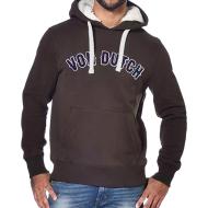 Sweat à Capuche Marron Homme Von Dutch Must