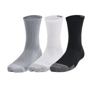 Chaussettes Blanc/Gris/Noir Garçon Under Armour Heatgear pas cher