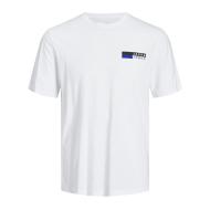 T-Shirt Blanc Garçon Jack & Jones Corps