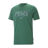 T-shirt Vert Homme Puma Graphics Retro pas cher