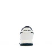 Baskets Blanches/Marine Fille Reebok Classic Lthr vue 3