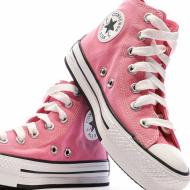 Baskets Roses Femme Converse All Star Lift Platform Sketch vue 7