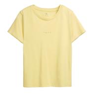 T-Shirt Jaune Femme Teddy Smith Monty pas cher