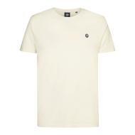 T-shirt Blanc Homme Petrol Industries Tan