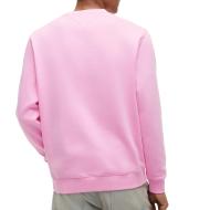 Sweat Rose Homme Tommy Hilfiger Reg Flag Crews vue 2