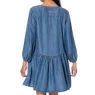 Robe Bleu Femme Superdry Tencel vue 2