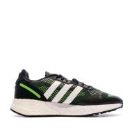 Baskets Noires Homme Adidas ZX 1K Boost vue 2