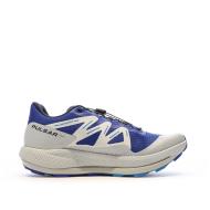 Chaussures de trail Blanche/Bleu Homme Salomon Pulsar vue 2