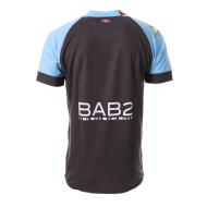 Bayonne Maillot de rugby Bleu/Noir Homme Kappa Kombat Gara vue 2