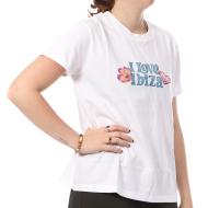 T-shirt Blanc Femme Roxy I love Ibiza pas cher