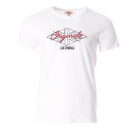 T-shirt Blanc Homme Lee Cooper 009562