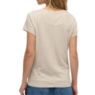 T-shirt Beige Femme Superdry Studios Scoop vue 2