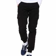 Pantalon Cargo Noir Homme Jack & Jones Warner pas cher