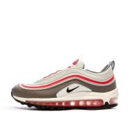 Baskets Blanches/Grises/Rouges Garçon Nike Air Max 97 Bg pas cher