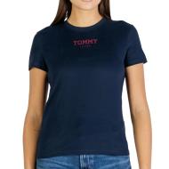 T-shirt Marine Femme Tommy Hilfiger Tjw Reg Essential Lo