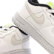 Baskets Blanches Garçon Nike Force 1 Crater vue 7