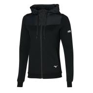 Sweat Zippée Noir Femme Mizuno 09 pas cher