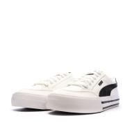 Baskets Blanches Femme Puma Court Classic vue 6