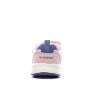 Baskets Bleu/Rose Fille Le Coq Sportif Lsc Runner vue 3