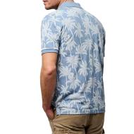 Polo Bleu Homme Kaporal TYRON25EM91 vue 2