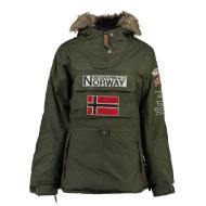 Parka Kaki Fille Geographical Norway Bridget pas cher