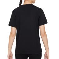 T-Shirt Noir Fille Nike FZ5178 vue 2