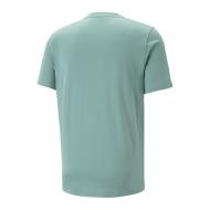 T-shirt Bleu Homme Puma Tape Tee vue 2