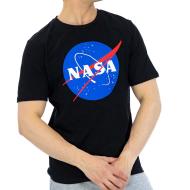 T-shirt Noir Homme Nasa 08T