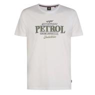 T-Shirt Blanc Homme Petrol Industries Classics pas cher