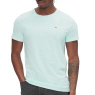 T-shirt Turquoise Homme Tommy Hilfiger Tjm Xslim