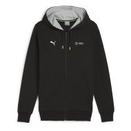 Sweat Zippe Noir Homme Puma Mapf1 Hooded pas cher