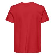 T-shirt Rouge Femme JDY Selma vue 2