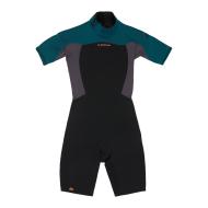 Combinaison de Surf Noir/Turquoise Homme Quiksilver 22 Prologue