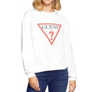 Sweat Blanc Femme Guess Original pas cher