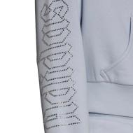 Veste de survêtement Bleu Femme Adidas Cropped Tt vue 4