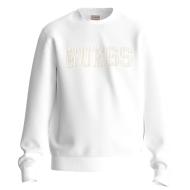 Sweat Blanc Homme Guess Beau Cn Fleece