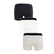 Lot x3 Boxers Noir/Blanc/Gris homme Kaporal QUADMH vue 2