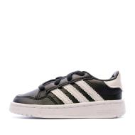 Baskets Noir Bébé Adidas Team Court pas cher