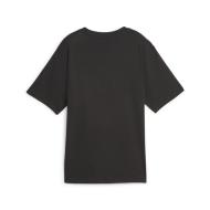T-shirt Noir Femme Puma Marble vue 2