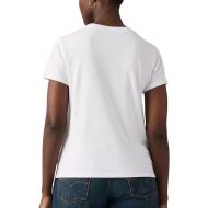 T-shirt Blanc Femme Levi's The Perfect Tee 17369 vue 2