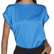 T-Shirt Bleu Femme Vila Ellette