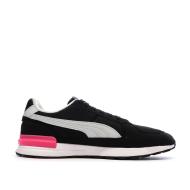 Baskets Noires/Blanc/Rouges Homme Puma Graviton vue 2