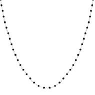 Collier Noir Femme Clio Blue Mimi Argent vue 3