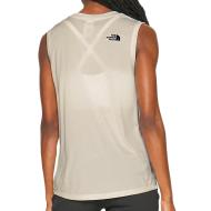Débardeur Écru Femme The North Face Foundation Tank vue 2