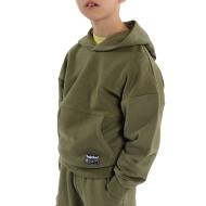 Sweat Vert Garçon Timberland T60041 pas cher