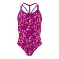 Maillot de bain 1 piece Rose/Rouge Fille Nike T-crossback pas cher