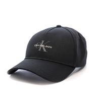 Casquette Noire Homme Calvin Klein Jeans Mono Logo Print pas cher