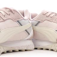 Baskets Roses/Blanches Femme Puma Blktop vue 7