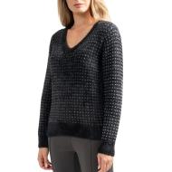 Pull Noir/Gris Femme Sun Valley ULBOK pas cher