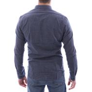 Chemise bleu marine homme Teddy Smith Caster vue 2